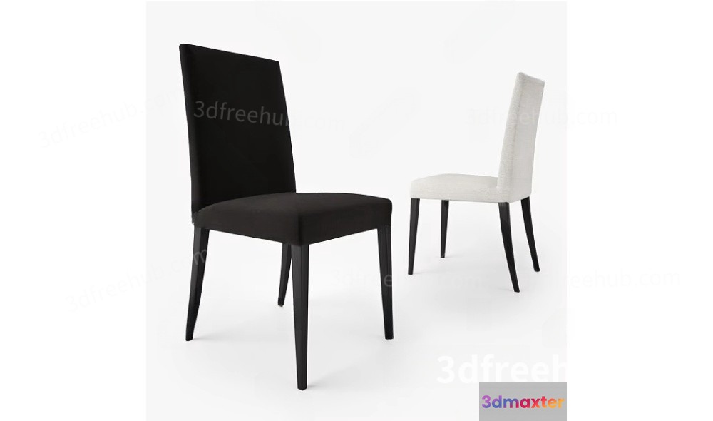 Two Chairs 3D Model - 7926 - VRAY Render