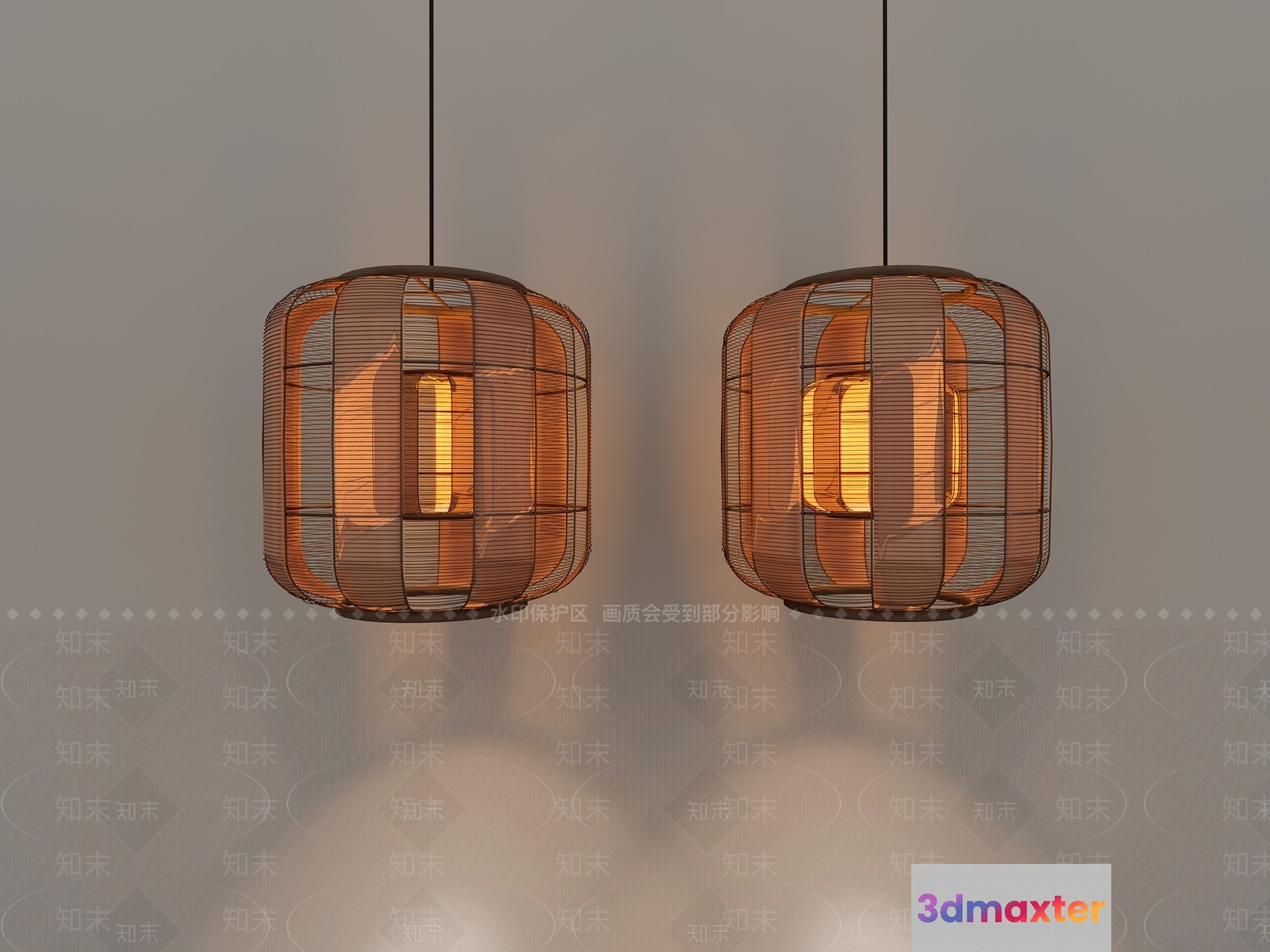 Modern Light Fixtures 3D Model - 6547 - VRAY Render