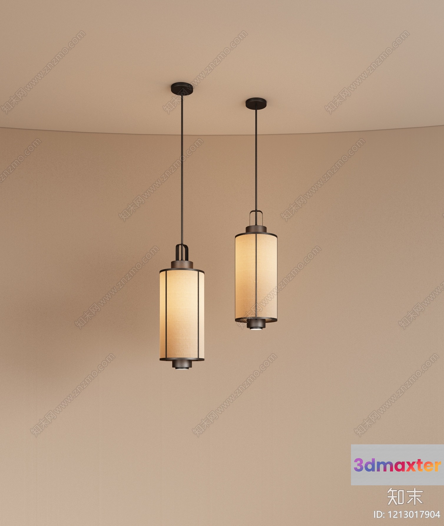 Modern Light Fixtures 3D Model - 16984 - VRAY Render