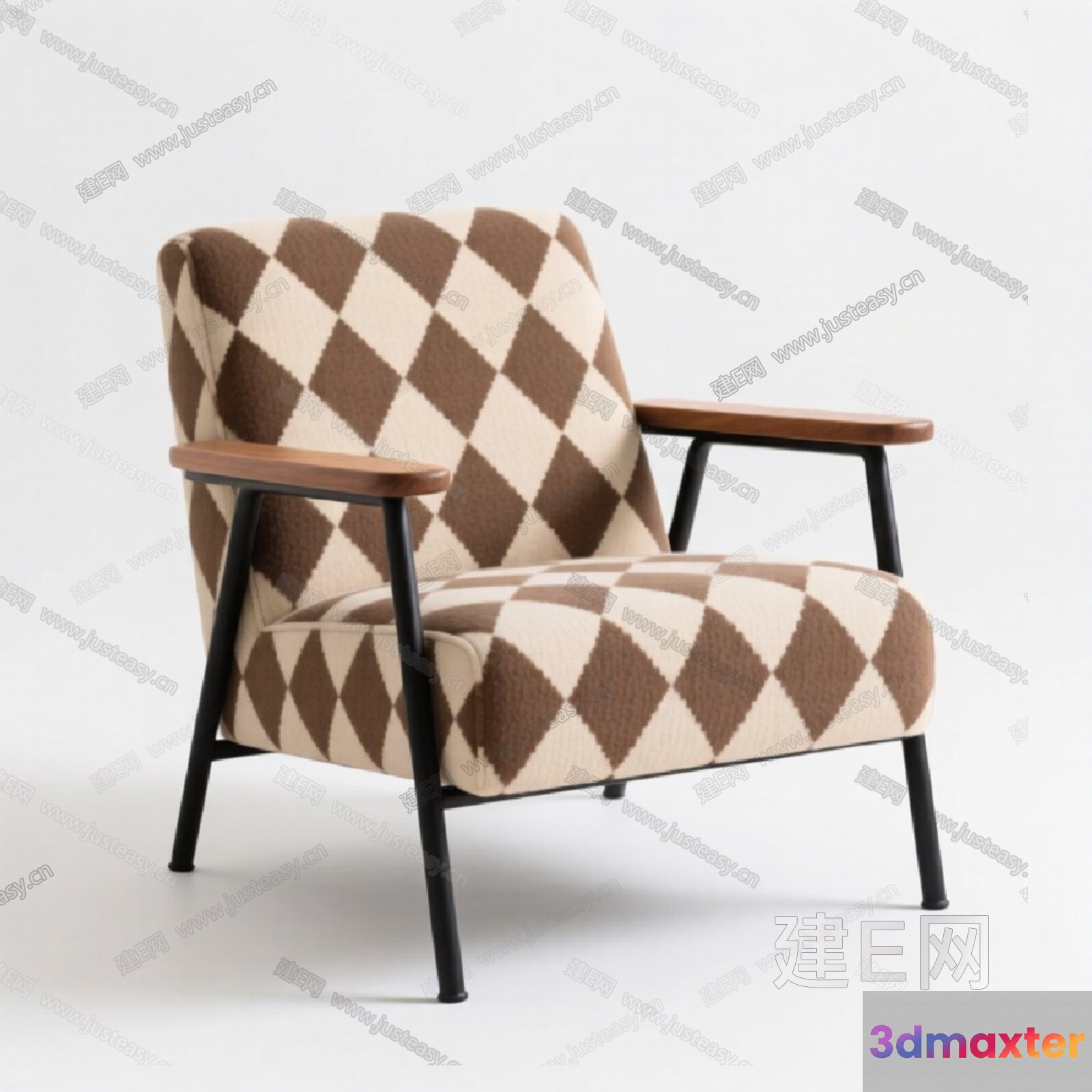 Modern Armchair 3D Model - 20038 - VRAY Render