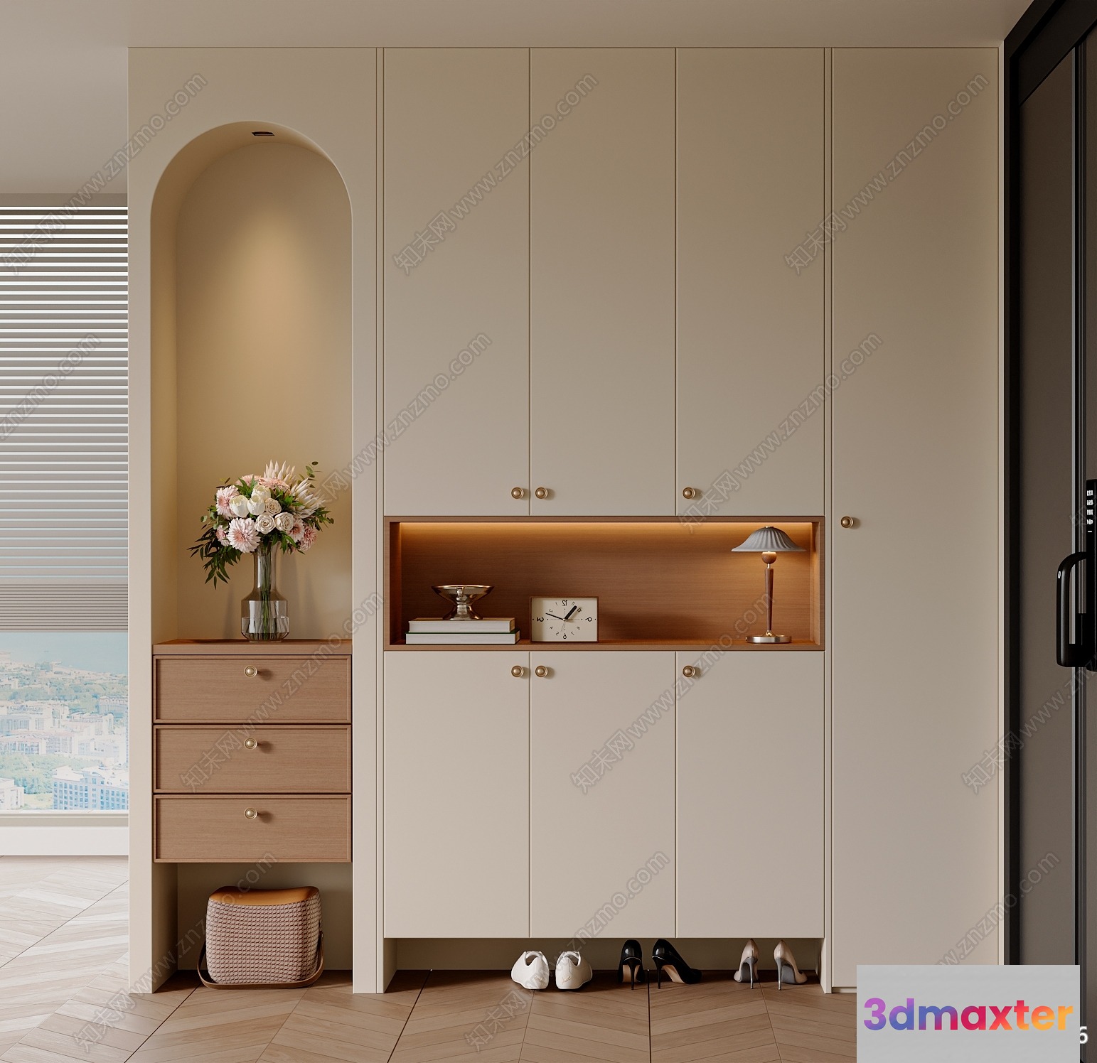 Cozy Home Decor 3D Model - 11690 - VRAY Render