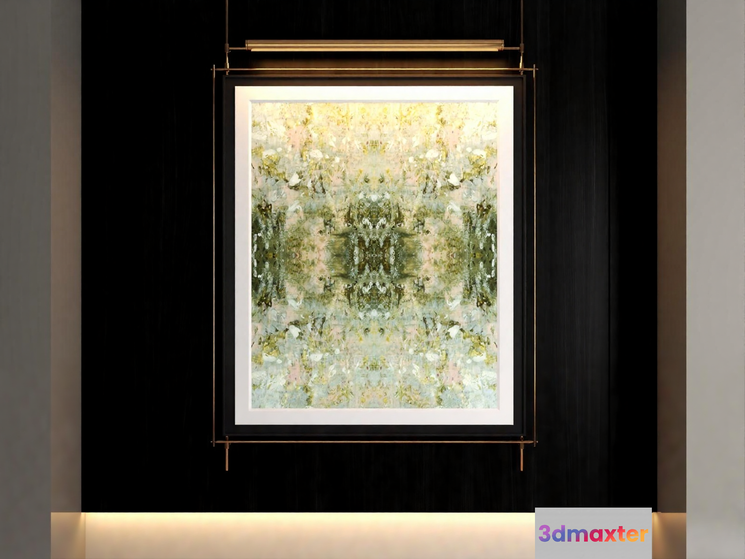 Modern Light Fixture 3D Model - 1092 - VRAY Render