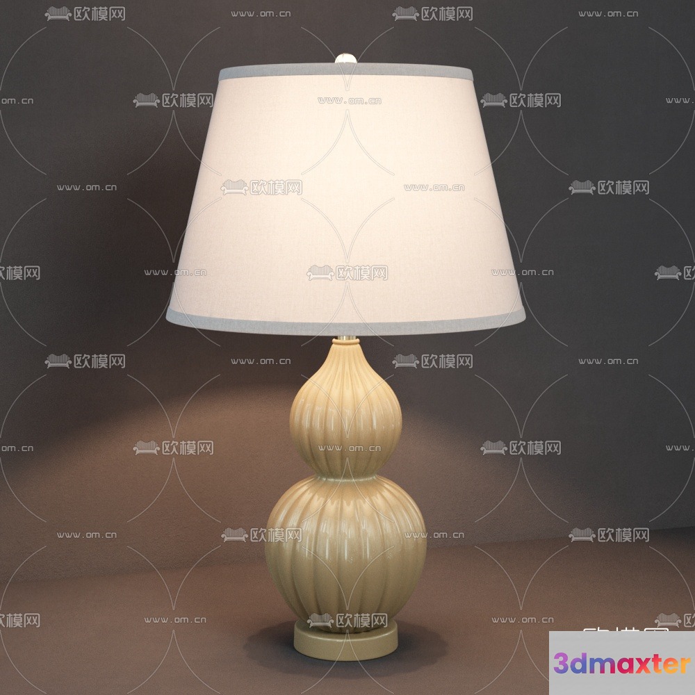 Gold Light Fixture 3D Model - 22796 - VRAY Render