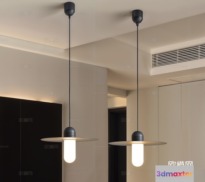 Modern Light Fixtures 3D Model - 7661 - CORONA Render