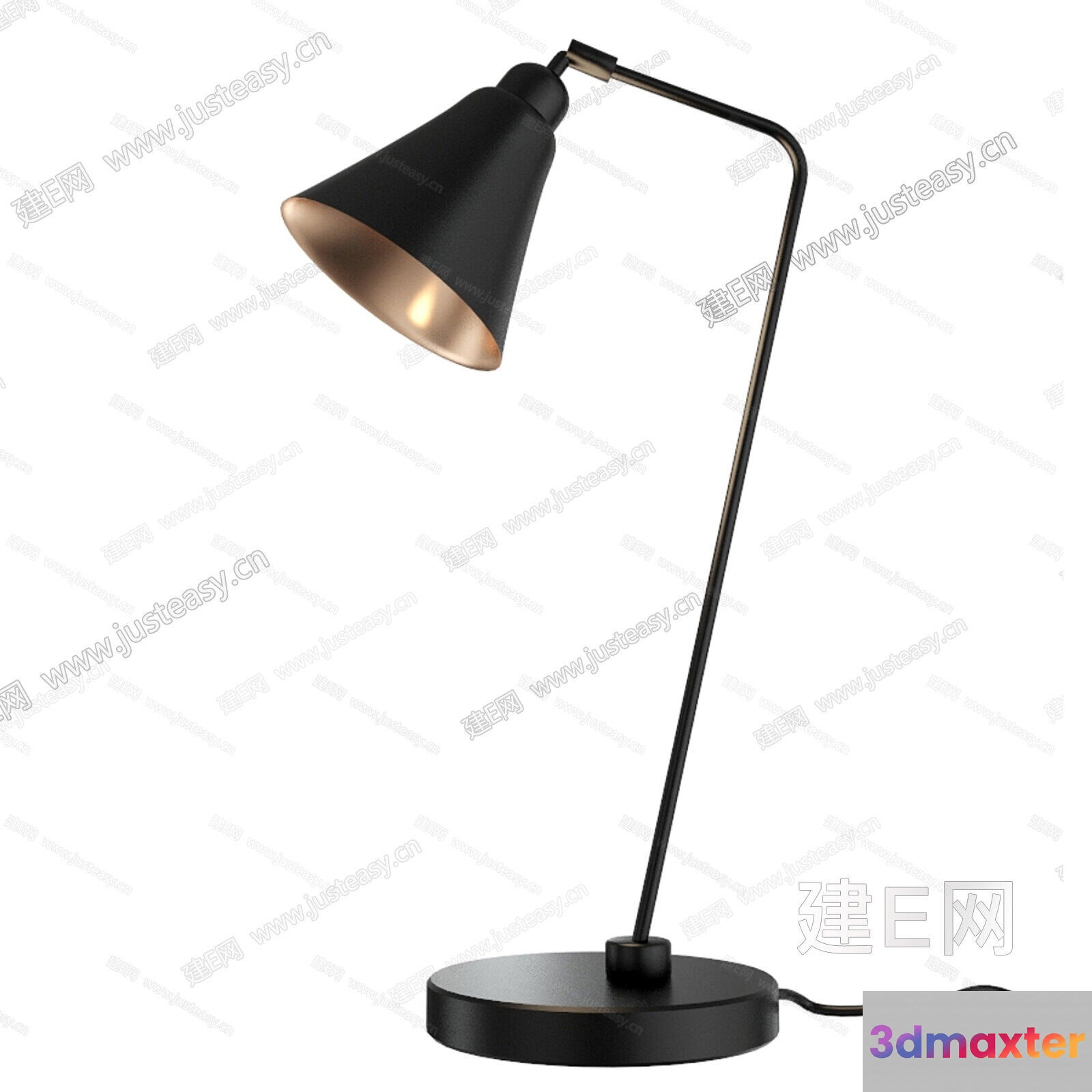Gold Light Fixture 3D Model - 9015 - VRAY Render