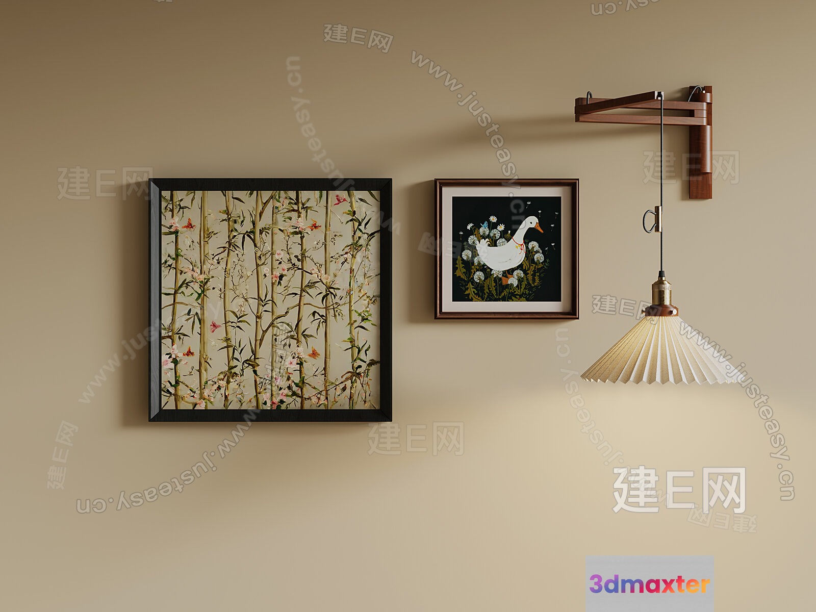 Cozy Home Decor 3D Model - 4619 - VRAY Render