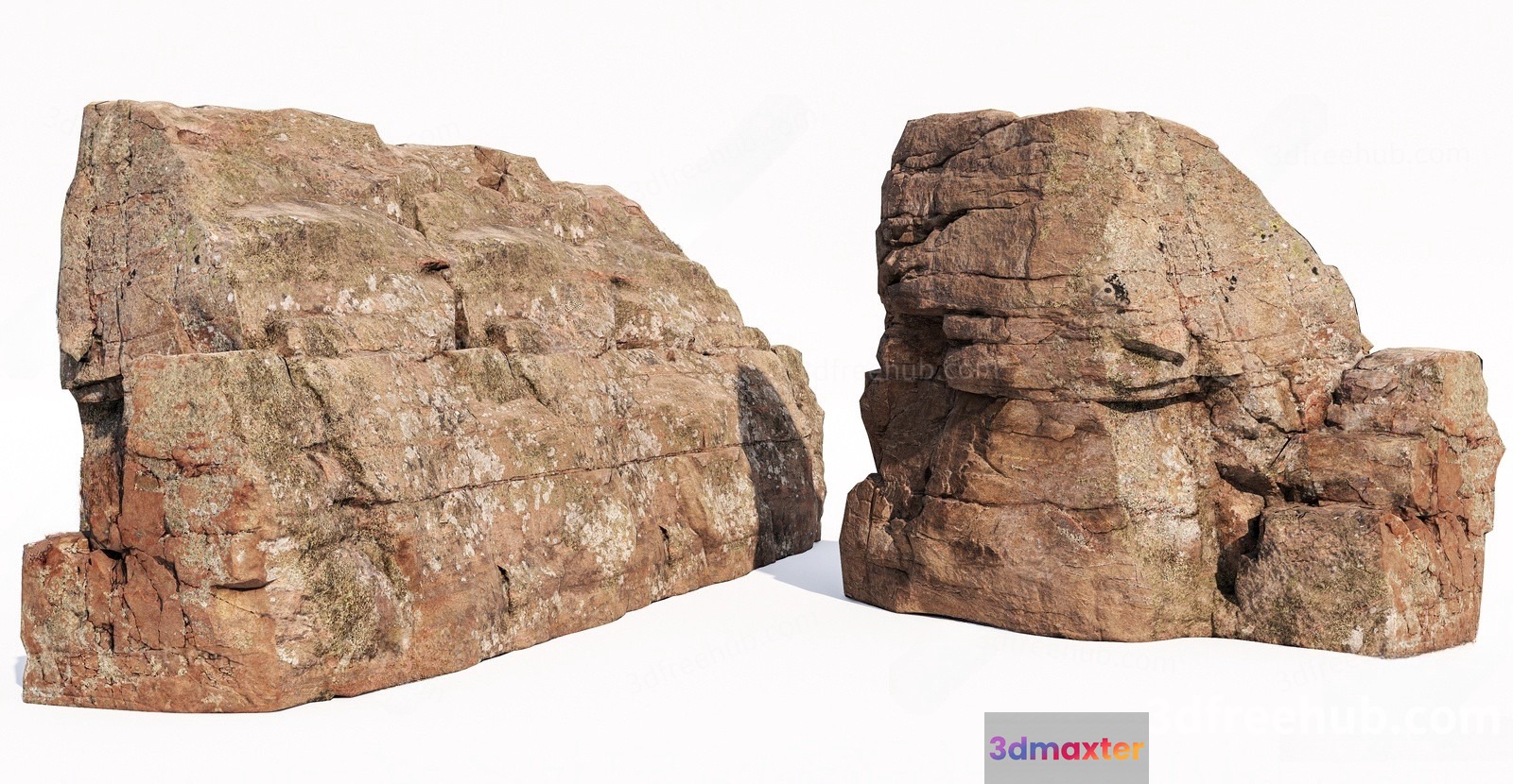 Rock Formations 3D Model - 20847 - VRAY Render