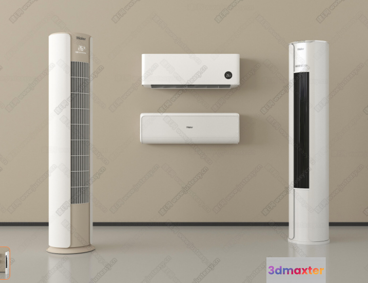 Modern Home Appliances 3D Model - 9969 - VRAY Render