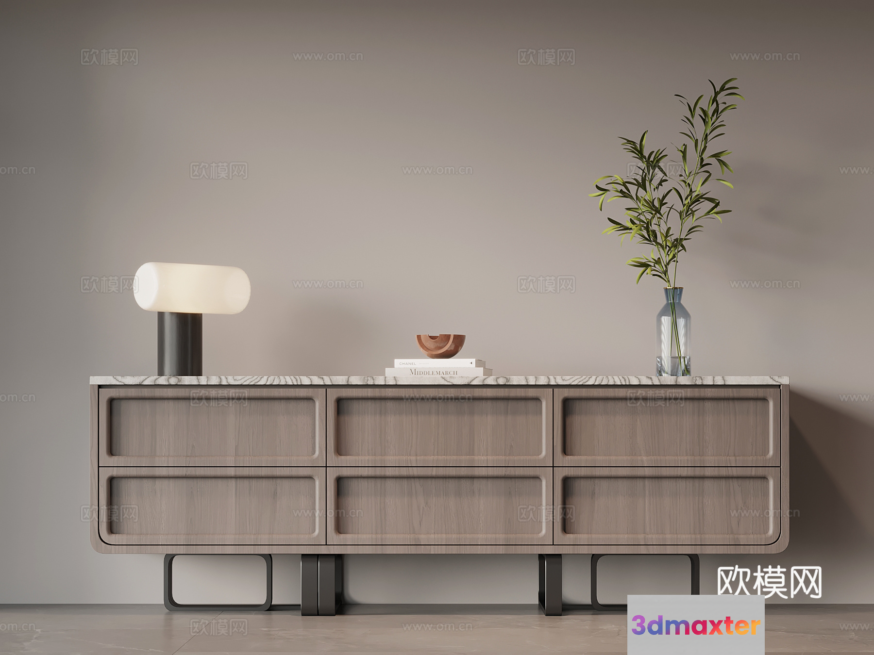 Modern Furniture Piece 3D Model - 21058 - VRAY Render