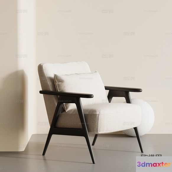 Modern Living Room 3D Model - 11774 - VRAY Render