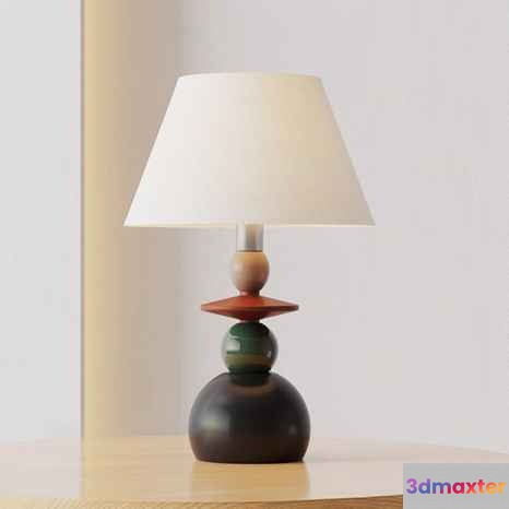 Modern Table Lamp 3D Model - 1517 - VRAY Render