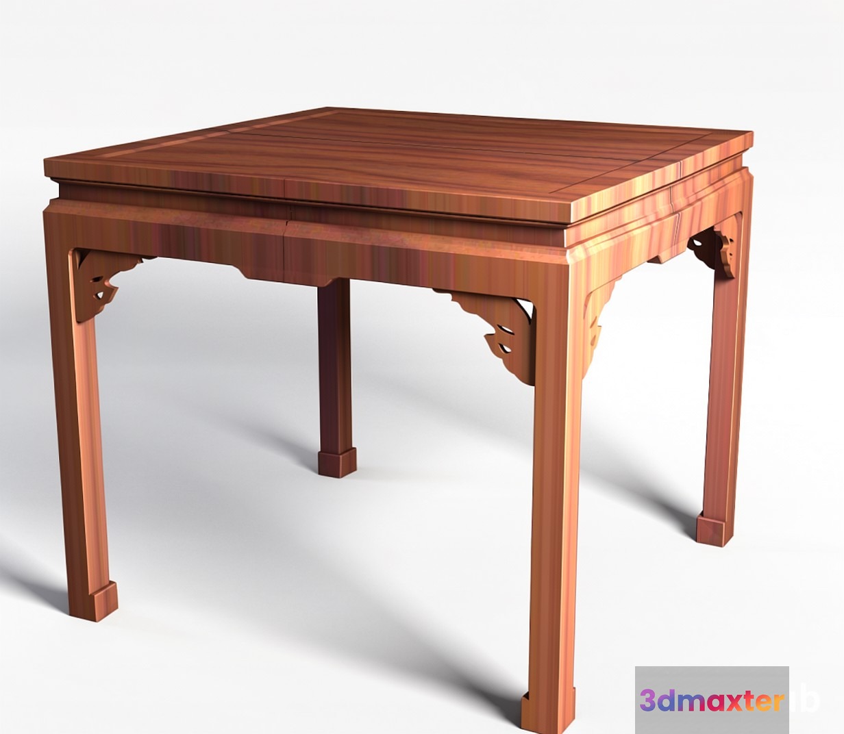 A Wooden Table 3D Model - 20852 - VRAY Render
