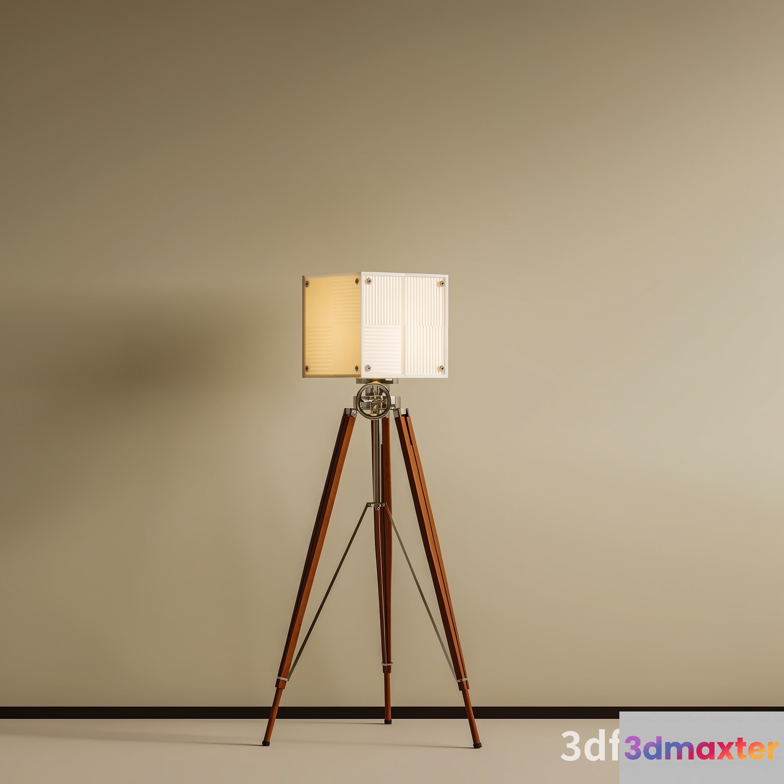 A Camera On A Tripod 3D Model - 22798 - VRAY Render