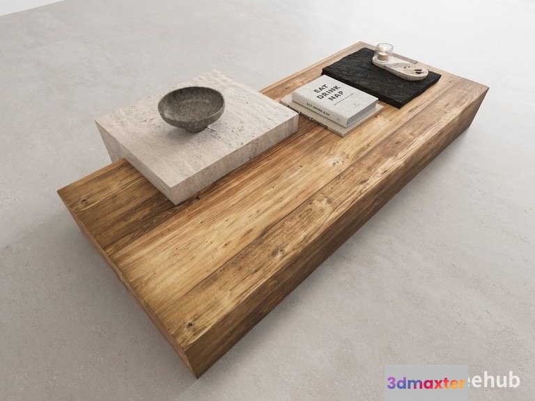 Modern Living Room 3D Model - 17228 - VRAY Render