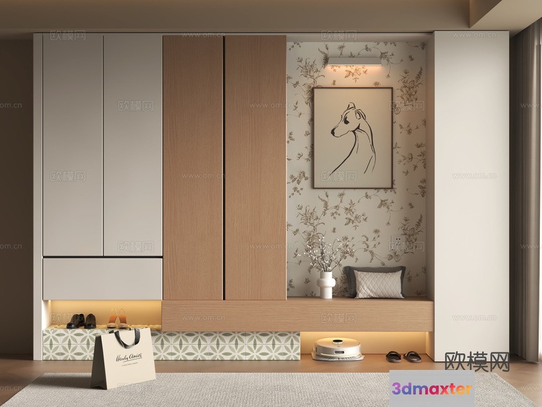 Cozy Modern Room 3D Model - 2653 - VRAY Render