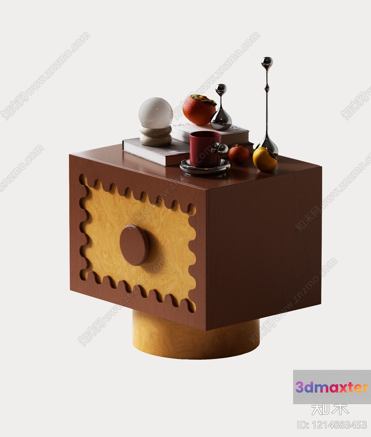 Modern Wooden Table 3D Model - 10432 - VRAY Render