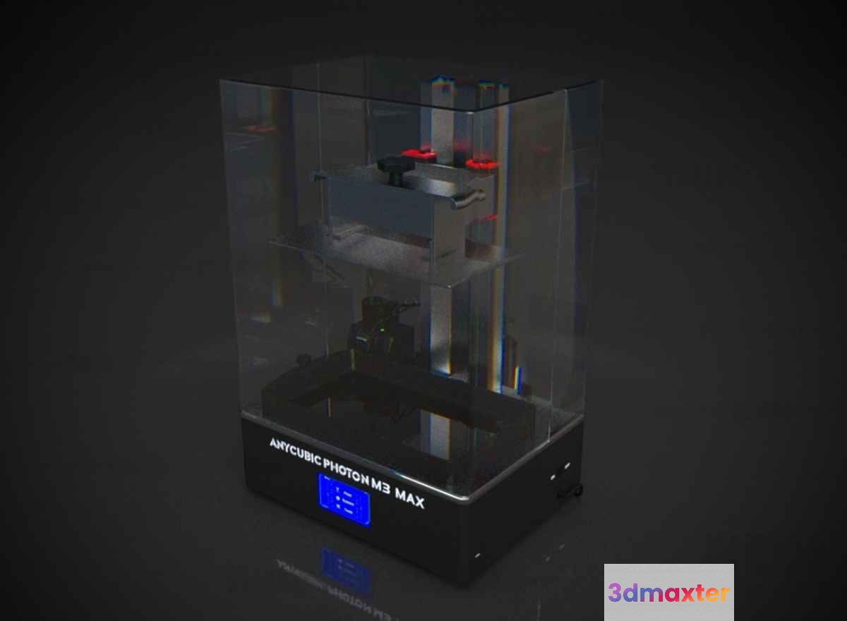 3D Printer. The Object Is Made Of Plastic And Has A Digital 3D Model - 4183 - CORONA Render
