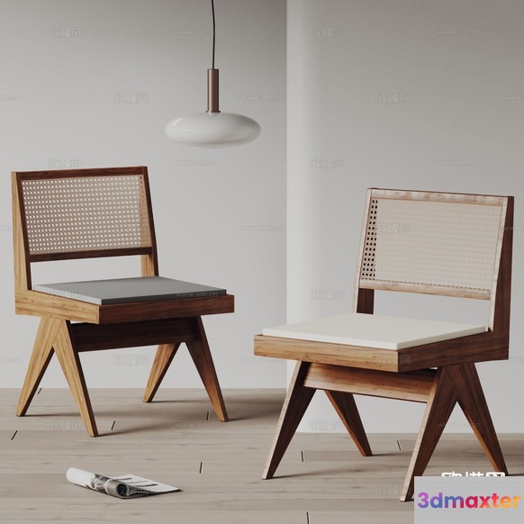 Modern Living Room 3D Model - 4850 - VRAY Render