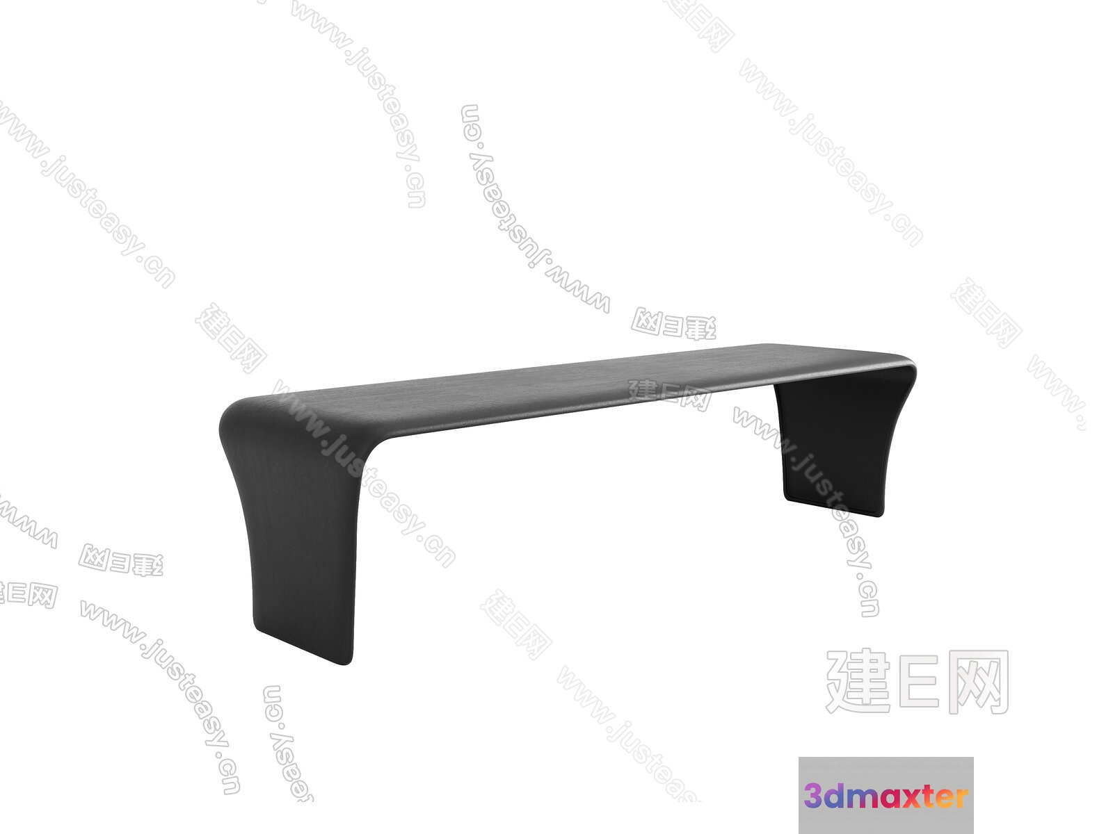 Modern Minimalist Bench 3D Model - 4793 - VRAY Render