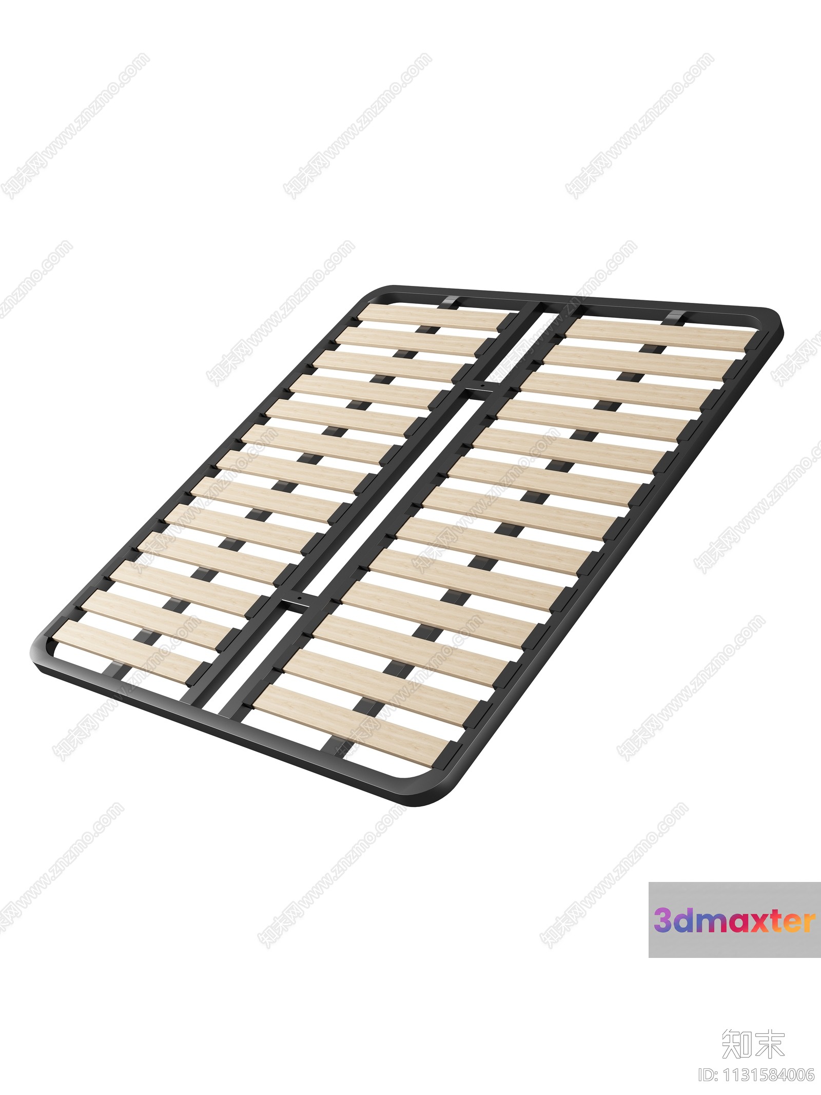 A Bed Frame 3D Model - 14973 - VRAY Render