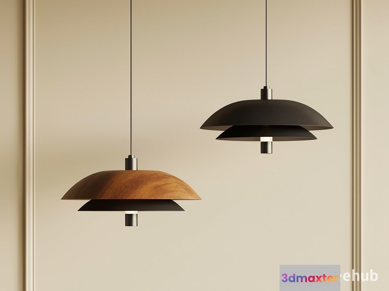 Modern Light Fixtures 3D Model - 19159 - VRAY Render
