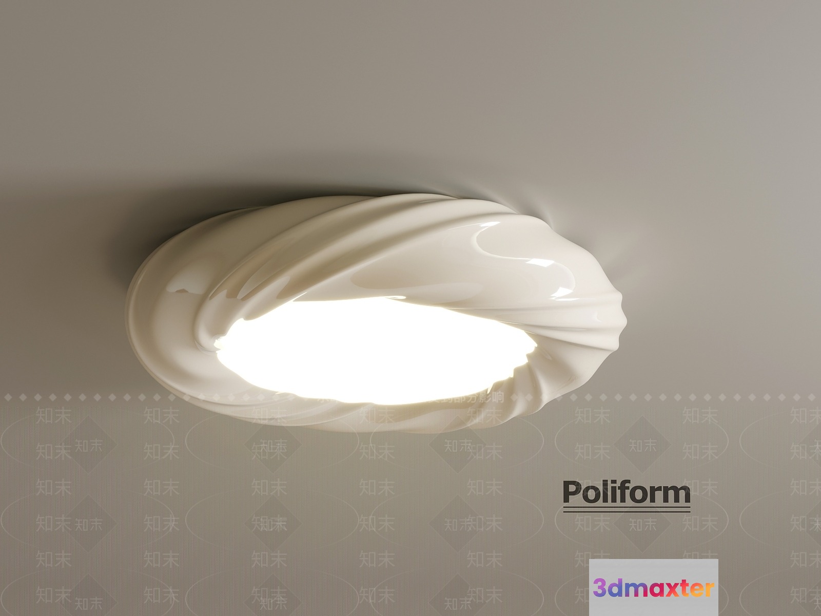 Modern Light Fixture 3D Model - 753 - VRAY Render