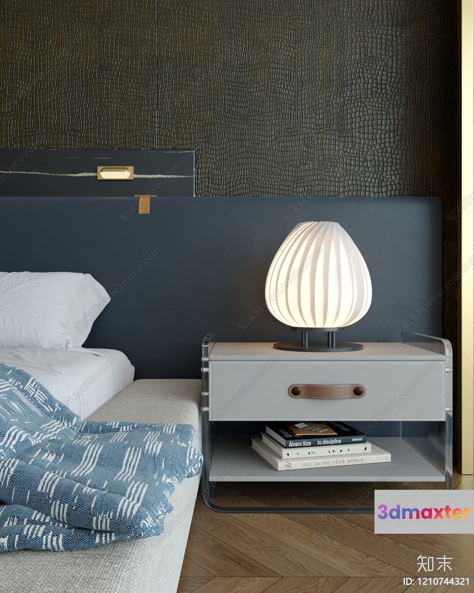 Cozy Bedroom 3D Model - 4433 - VRAY Render
