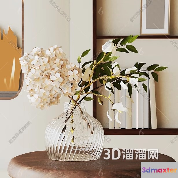 Modern Decorative Vase 3D Model - 5081 - VRAY Render