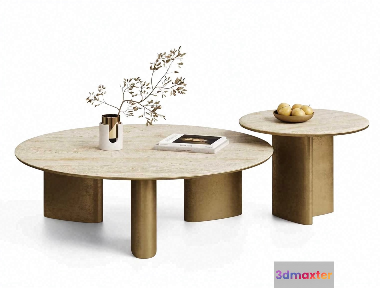 Modern Coffee Table 3D Model - 21773 - VRAY Render