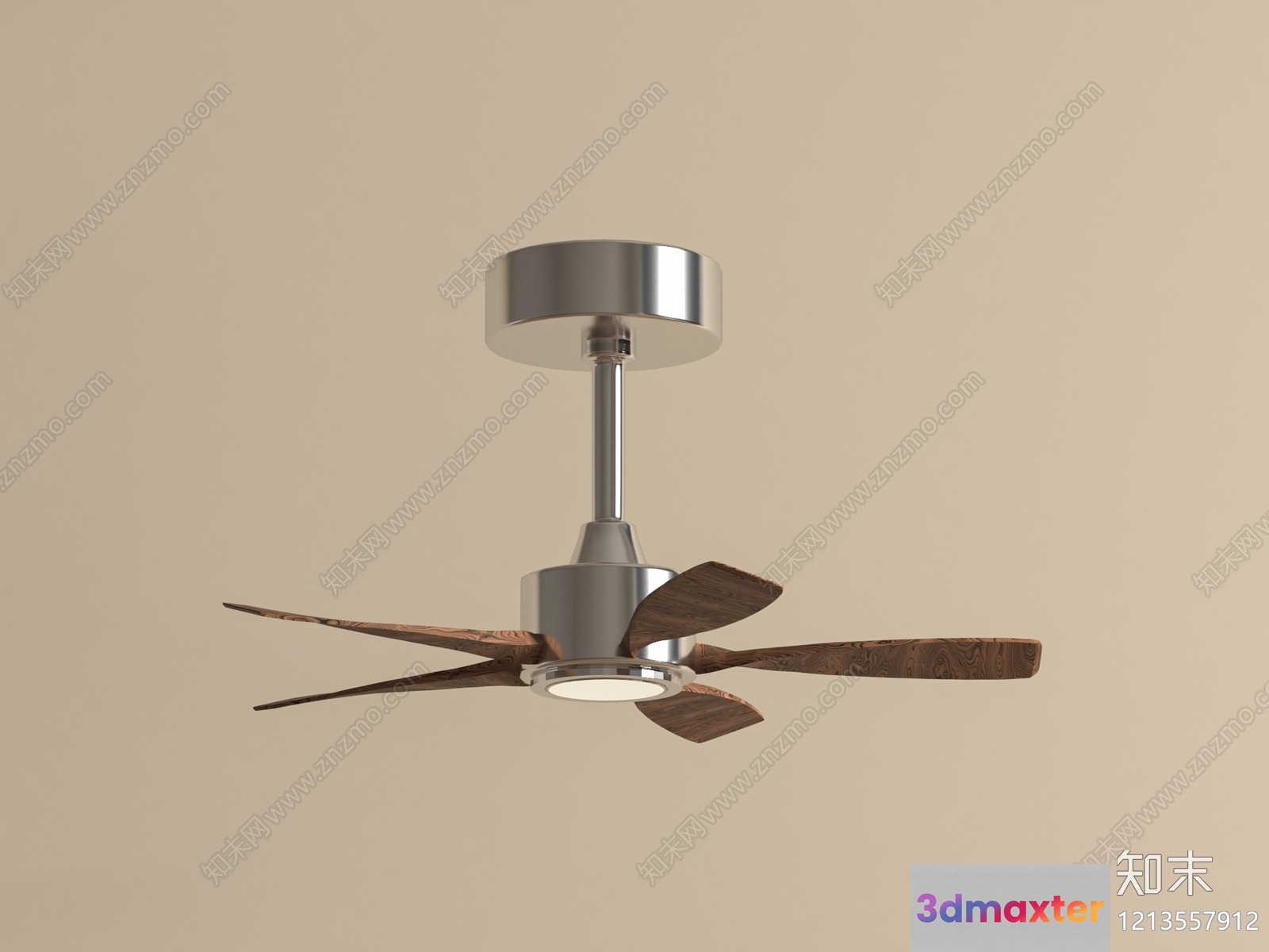 Modern Ceiling Fan 3D Model - 16074 - VRAY Render