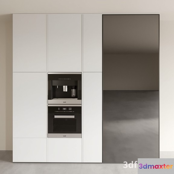Modern Kitchen 3D Model - 20160 - VRAY Render