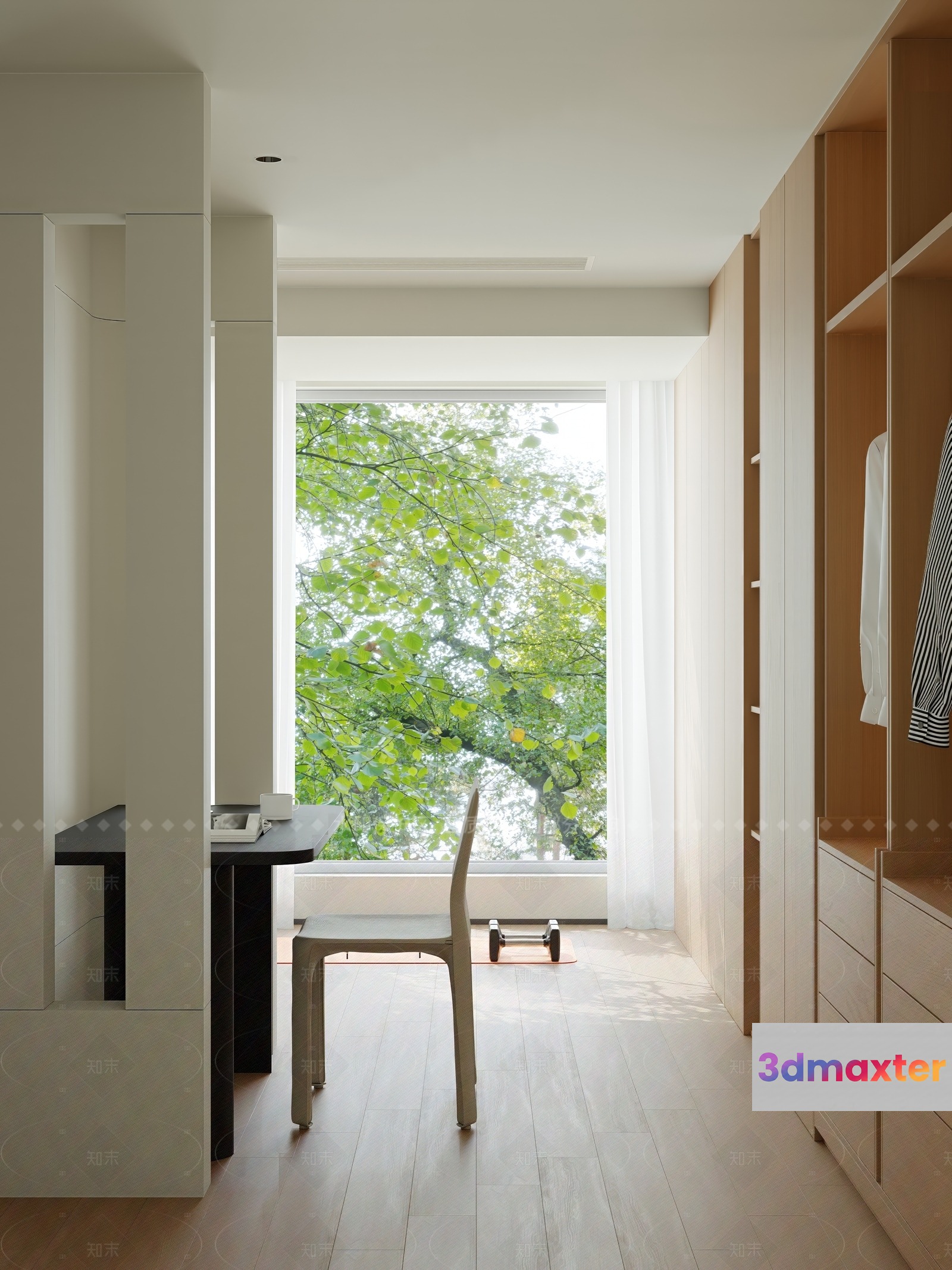 Modern Minimalist Interior 3D Model - 17741 - VRAY Render