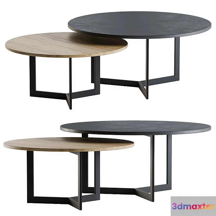 Modern Coffee Tables 3D Model - 18973 - VRAY Render