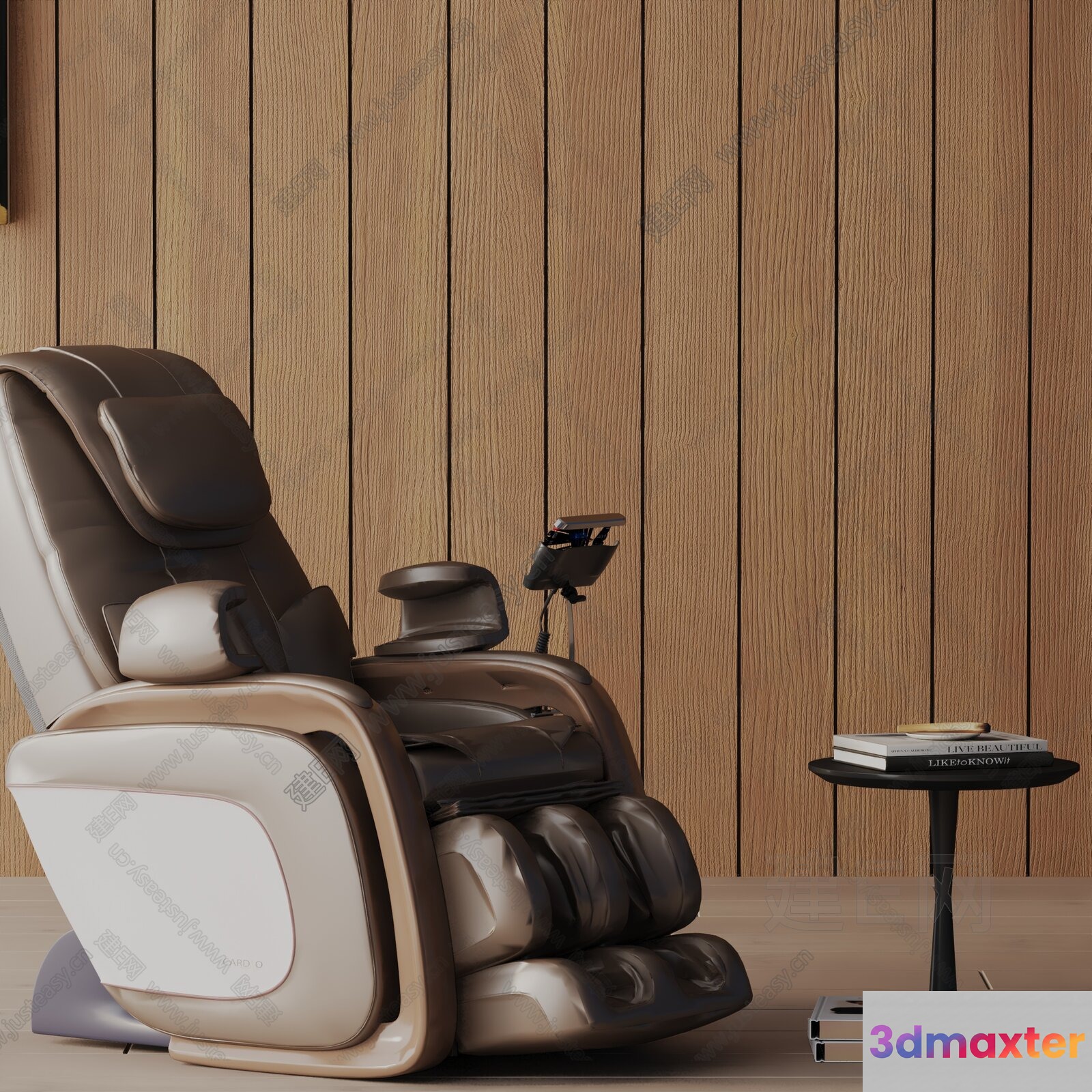 Modern Massage Chair 3D Model - 4086 - VRAY Render