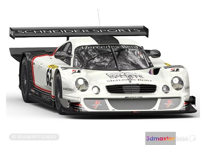 A Race Car 3D Model - 17683 - VRAY Render