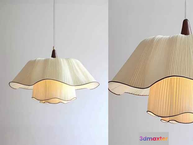 Gold Light Fixture 3D Model - 11020 - CORONA Render