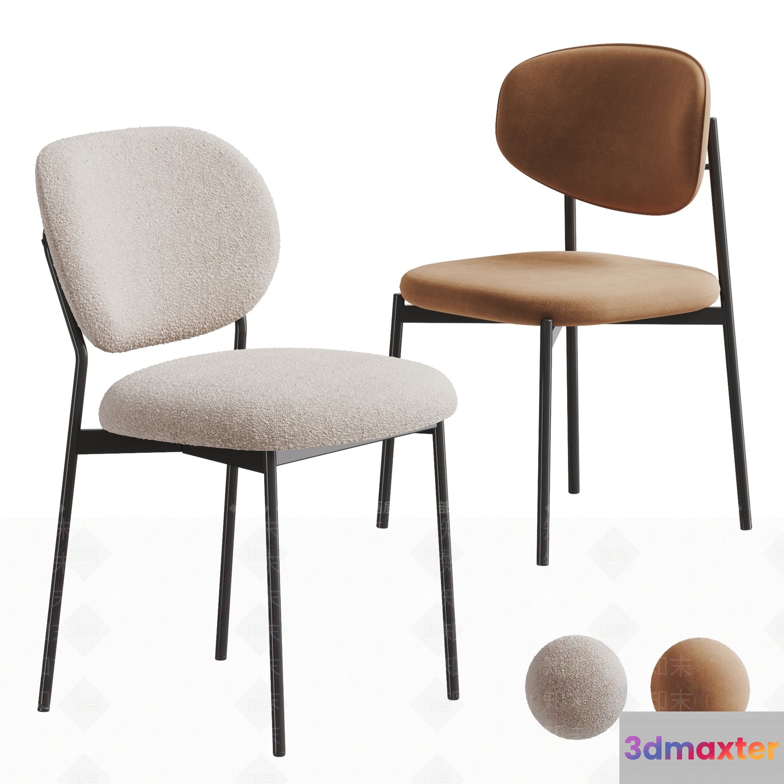 Modern Office Chair 3D Model - 9838 - VRAY Render