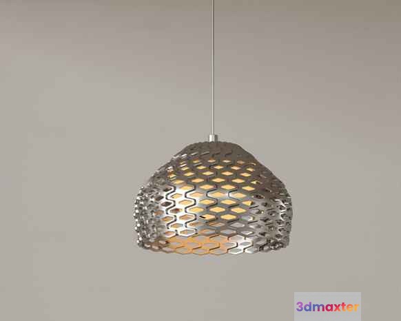 Gold Light Fixture 3D Model - 4053 - VRAY Render