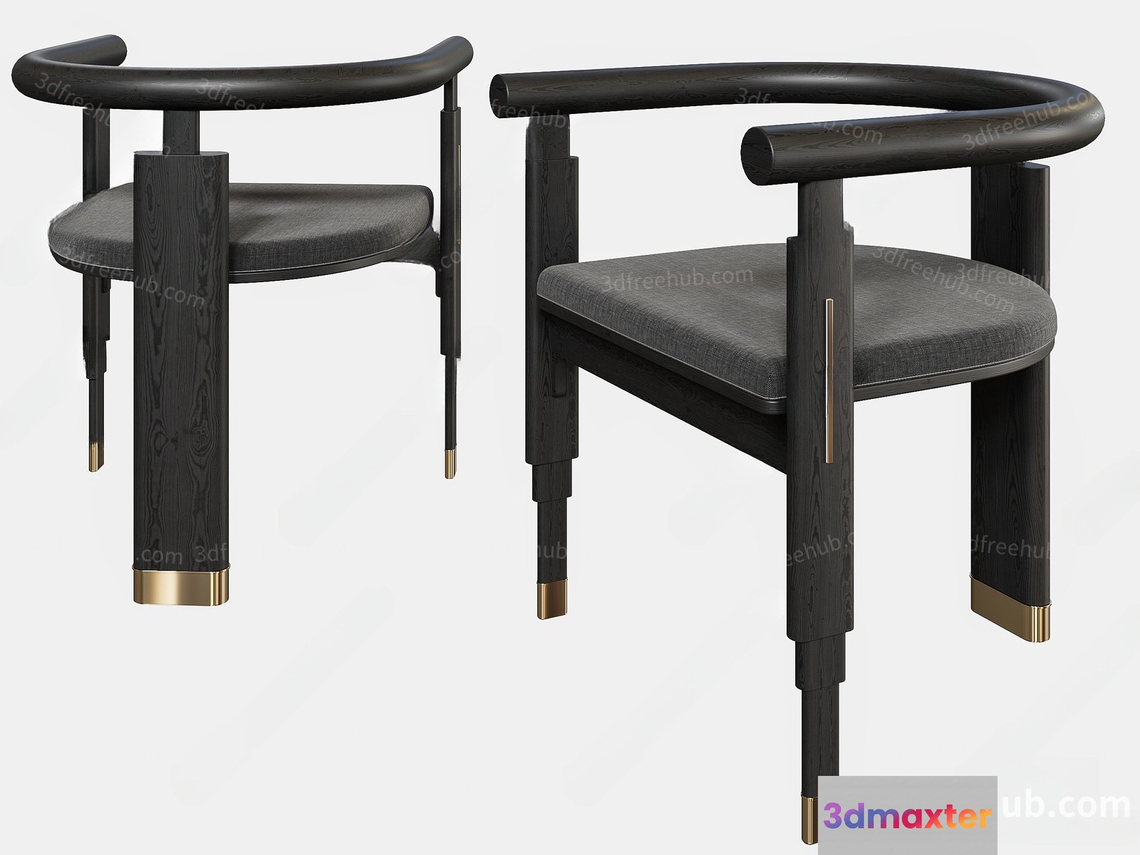 Wooden Chair 3D Model - 19970 - VRAY Render