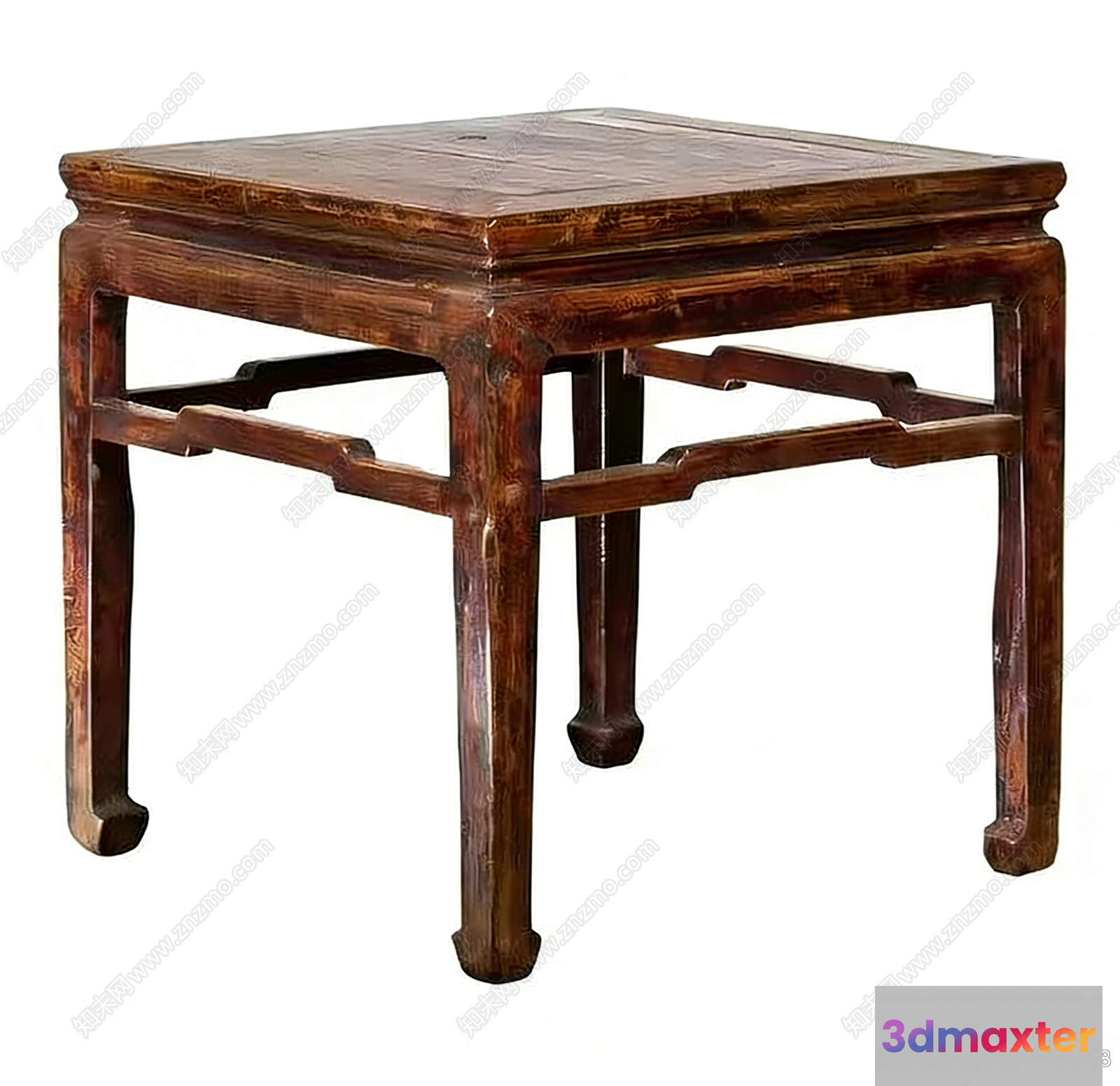 Traditional Wooden Table 3D Model - 14765 - VRAY Render