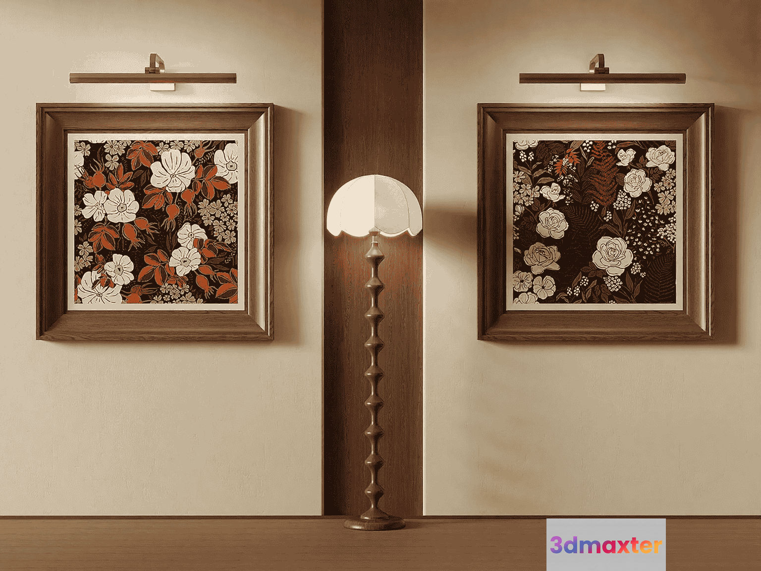 Cozy Living Room 3D Model - 18294 - VRAY Render