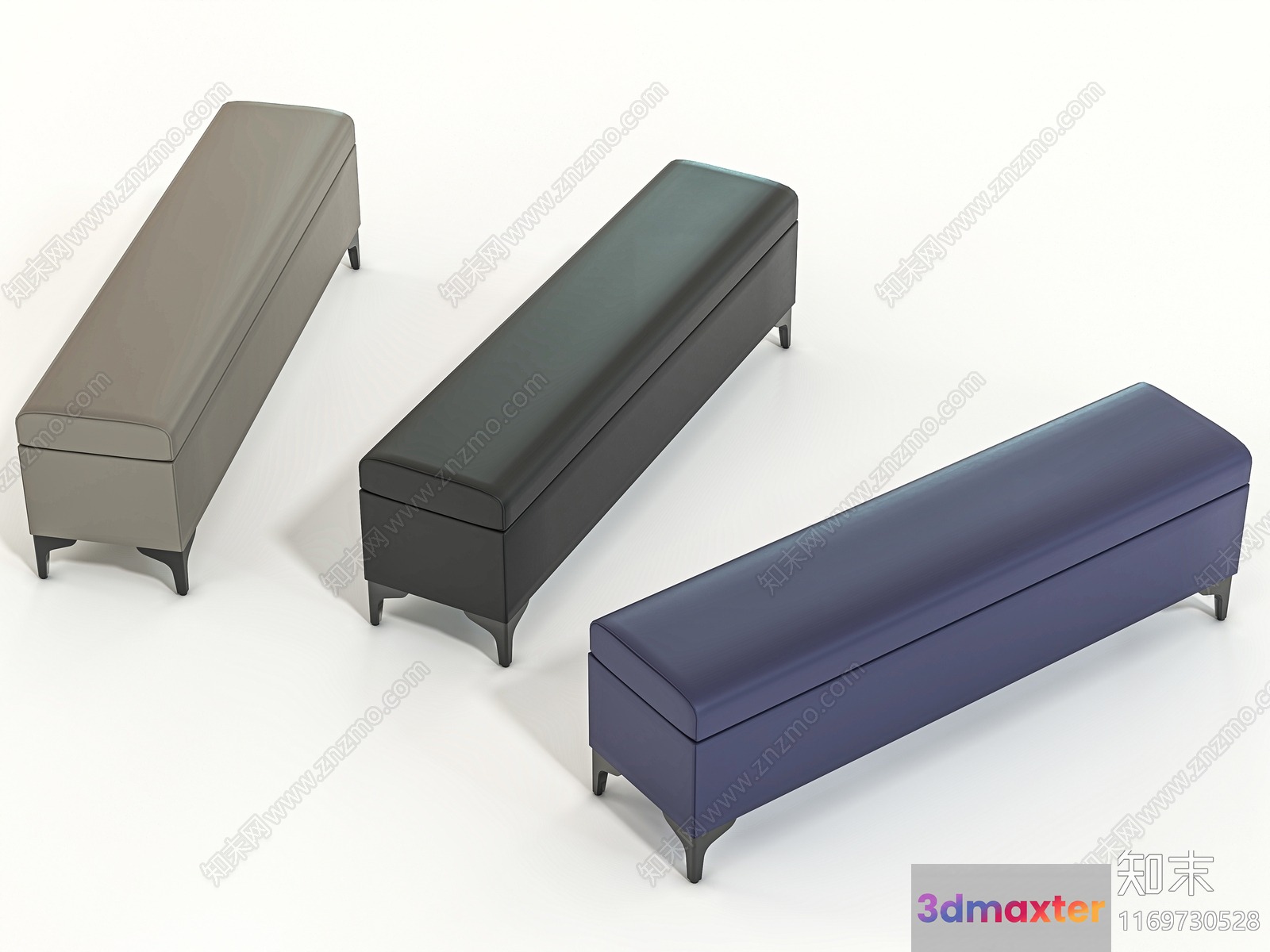 Modern Furniture Pieces 3D Model - 15209 - VRAY Render