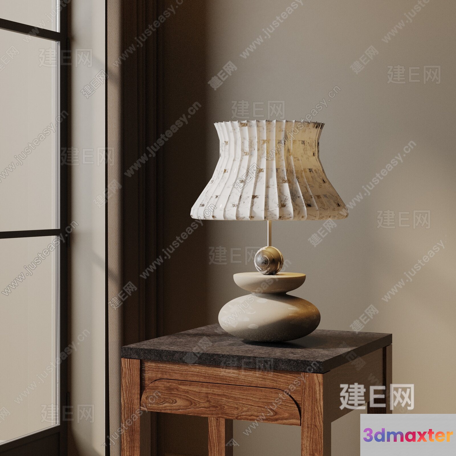 Cozy Living Room 3D Model - 23665 - VRAY Render