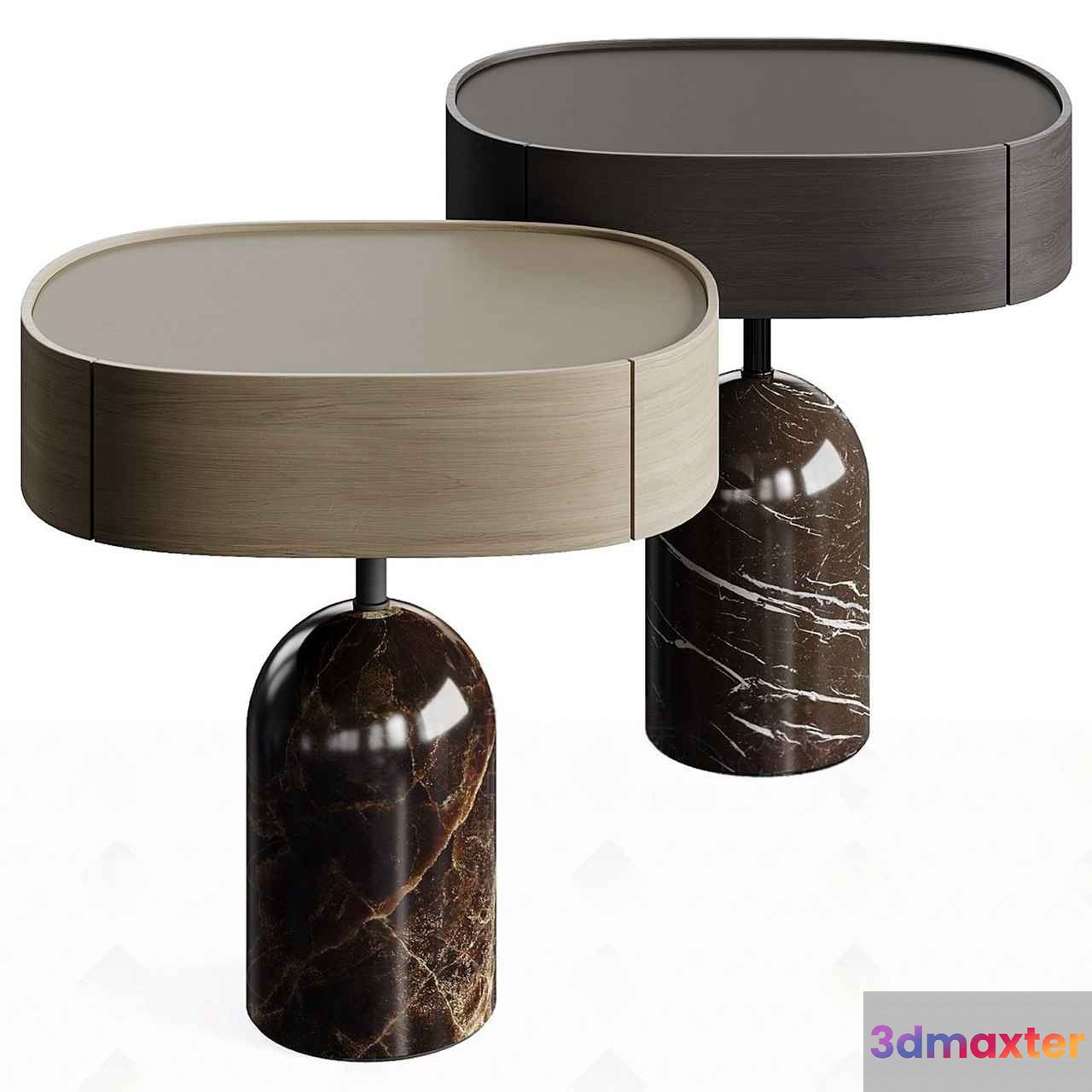 Modern End Tables 3D Model - 11637 - CORONA Render