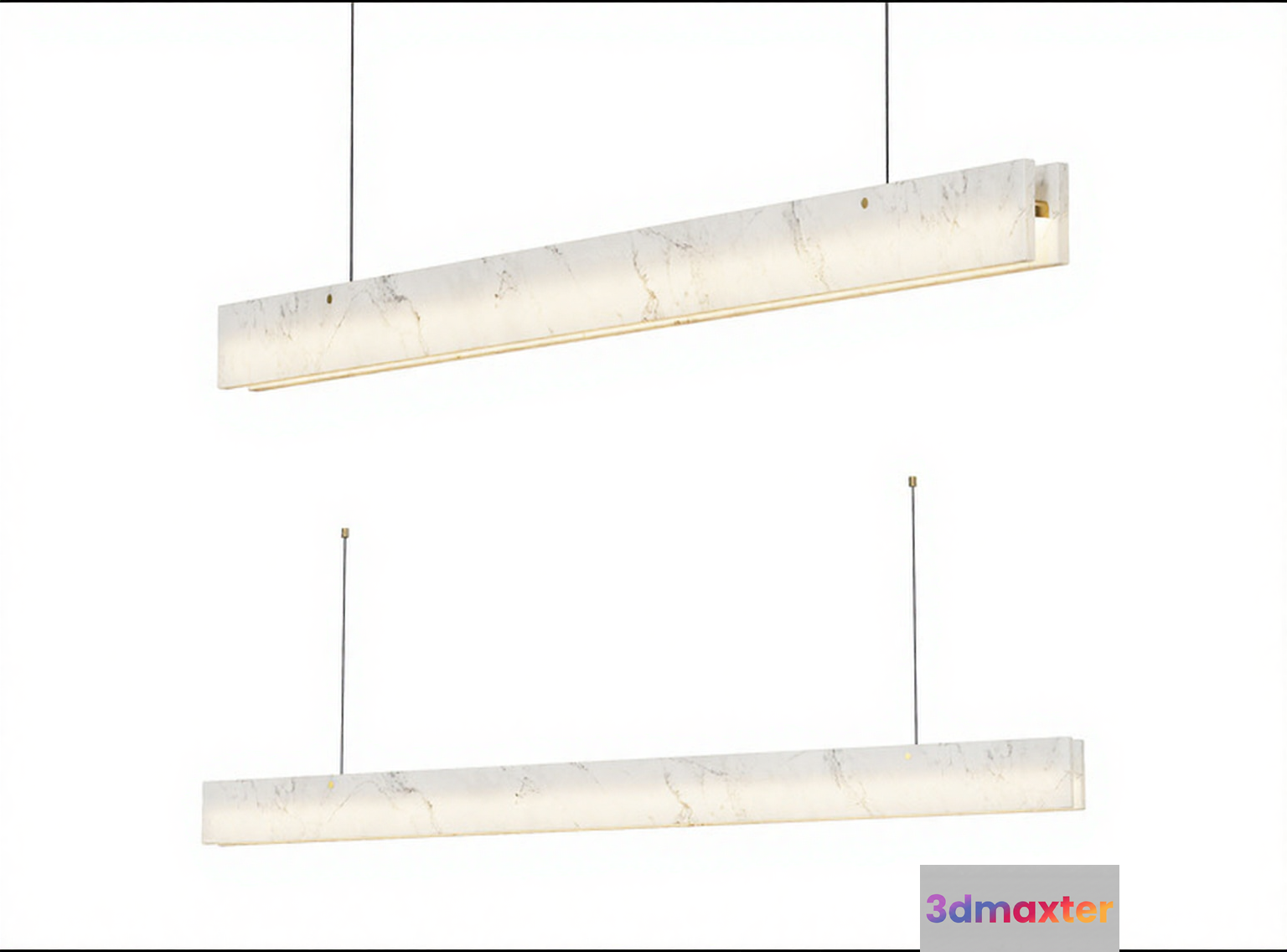 Gold Light Fixture 3D Model - 12869 - CORONA Render