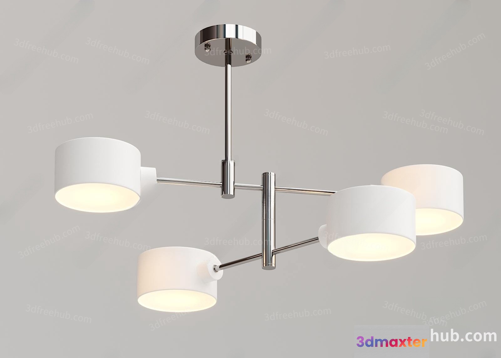 Modern Light Fixture 3D Model - 21535 - VRAY Render