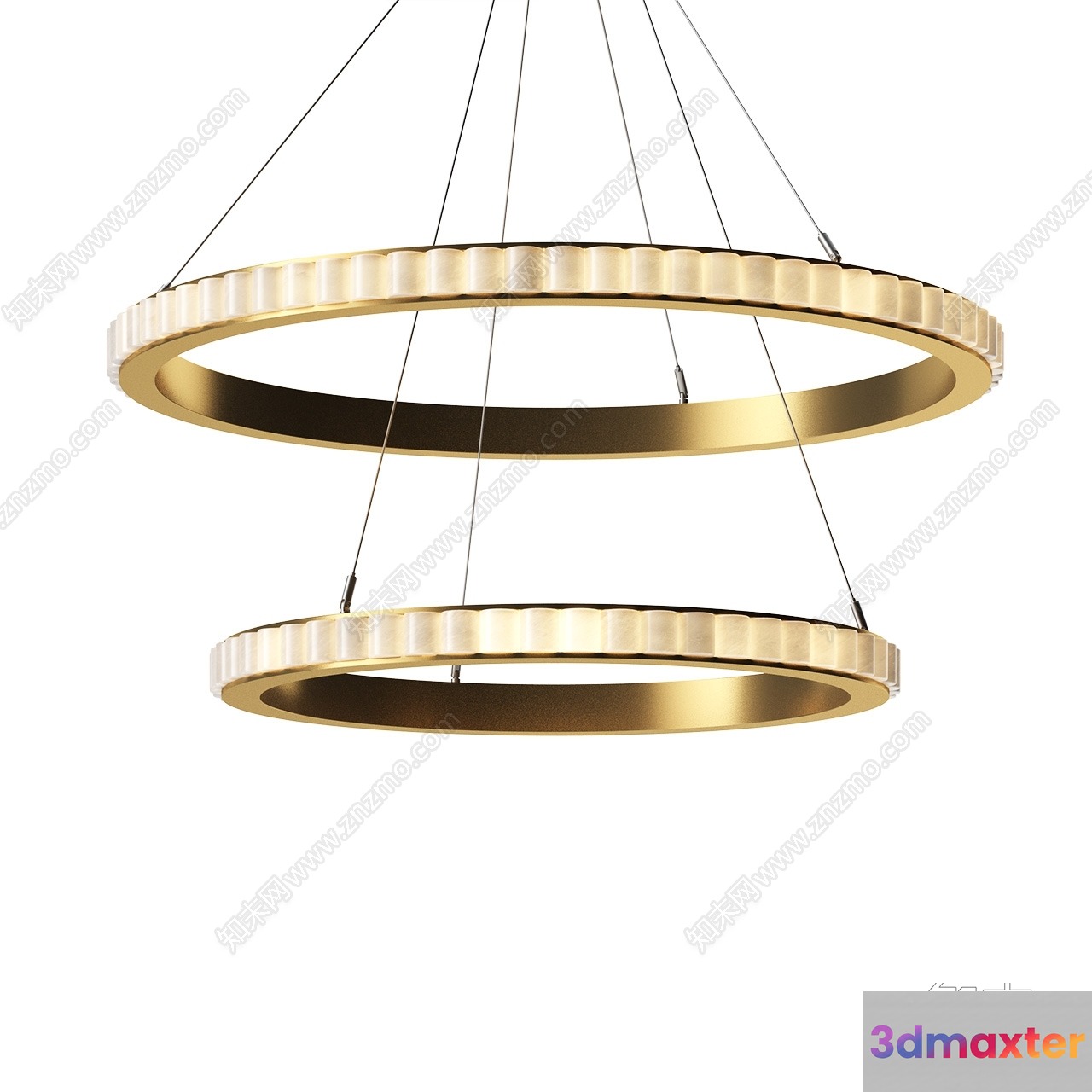 Gold Light Fixture 3D Model - 9931 - CORONA Render