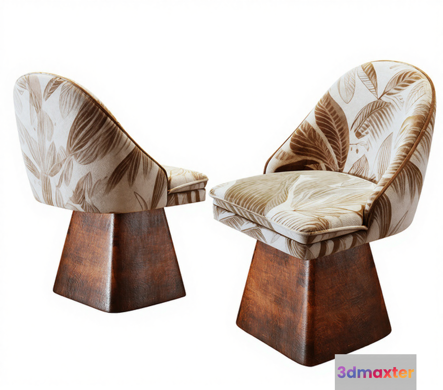 Modern Tropical Chairs 3D Model - 4027 - VRAY Render
