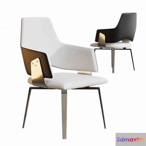 Modern Office Chairs 3D Model - 10699 - CORONA Render