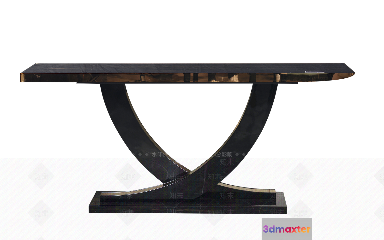 Modern Console Table 3D Model - 11882 - VRAY Render